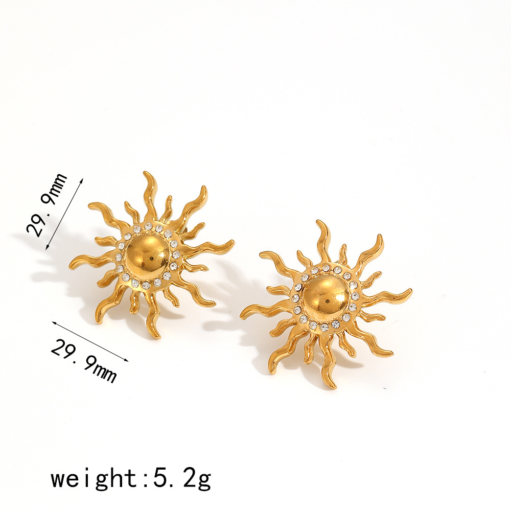 Earrings te60184-g