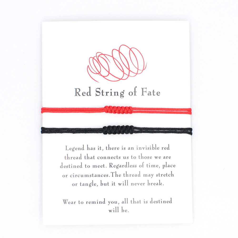 Red Black pair/card