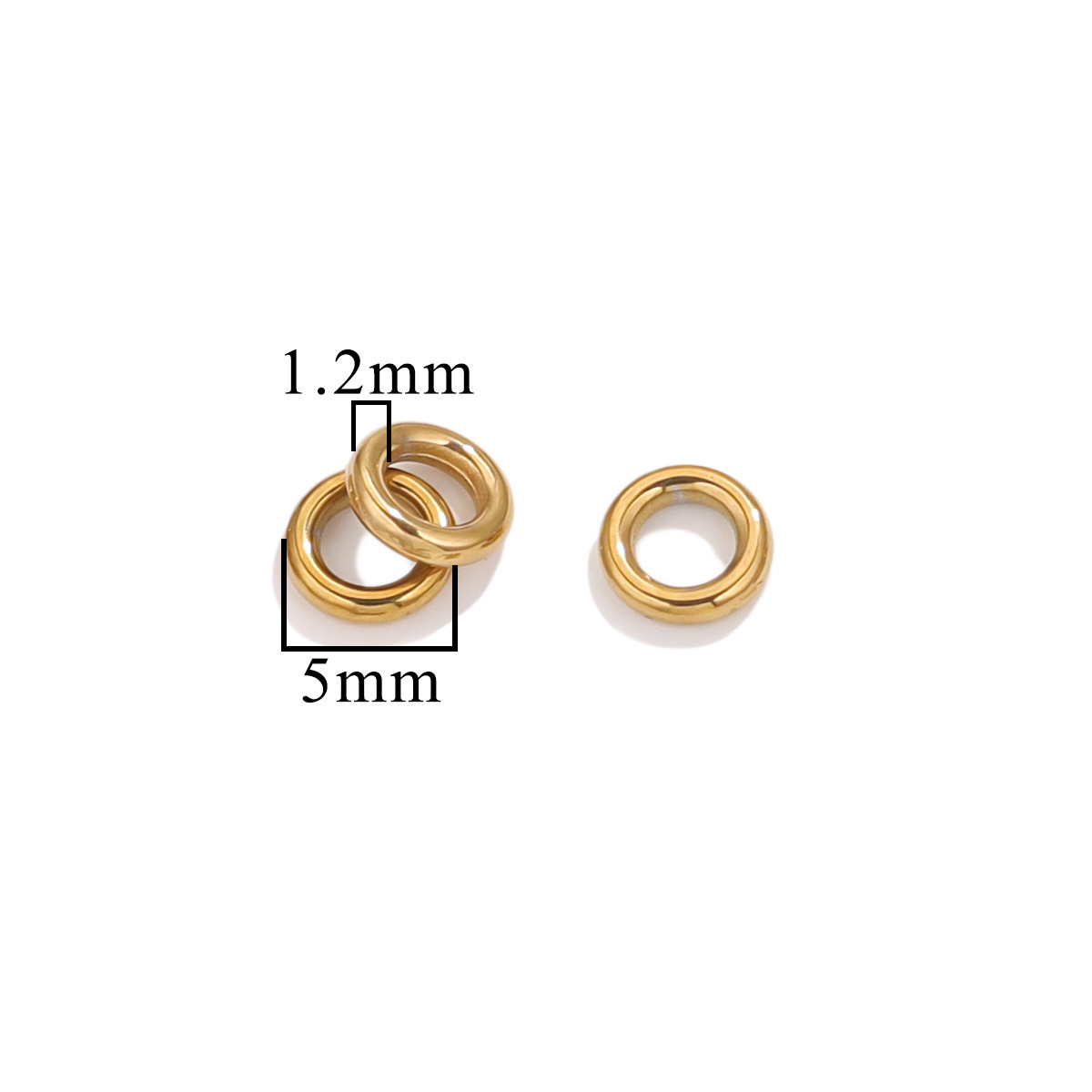 Gold 5mm