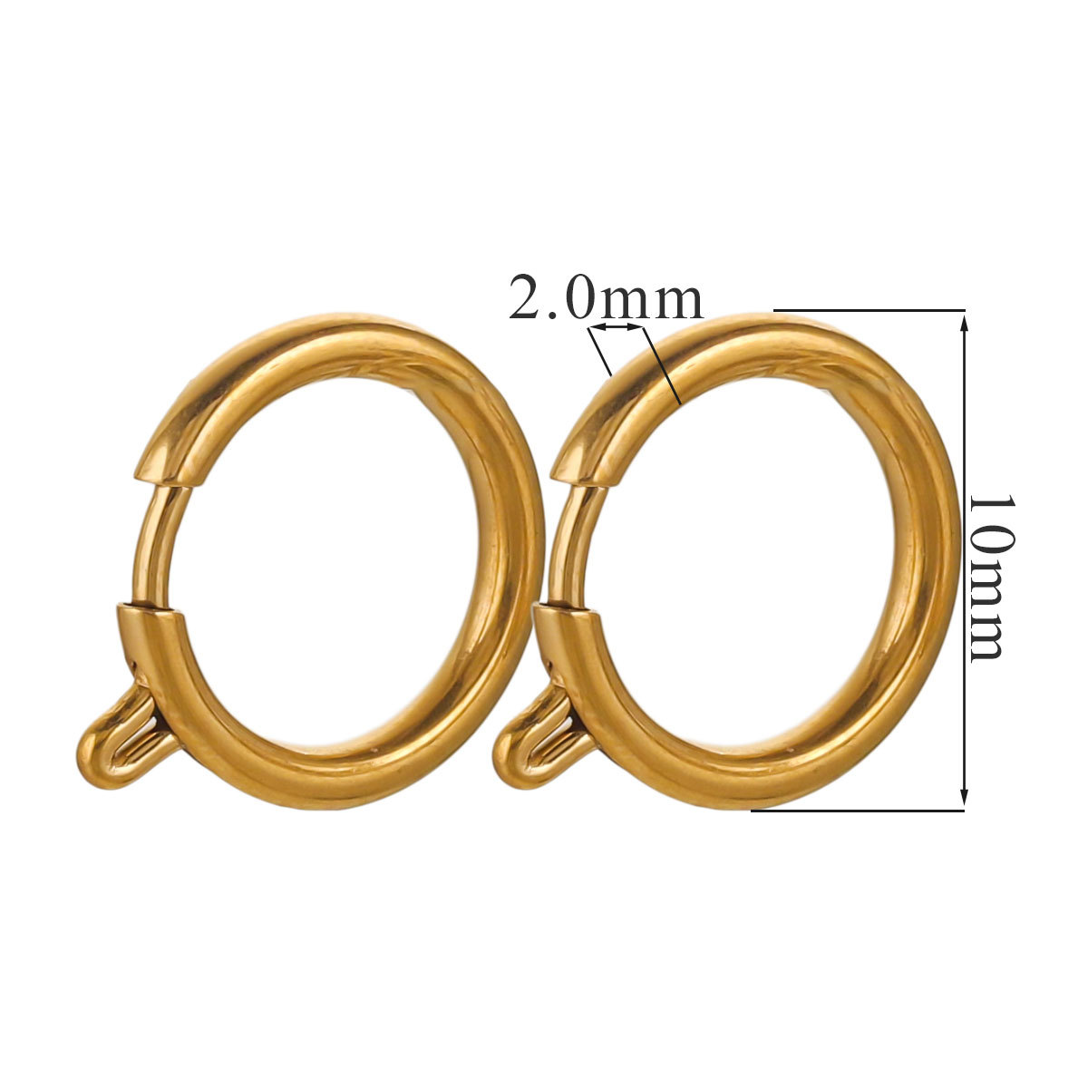 Gold 10mm