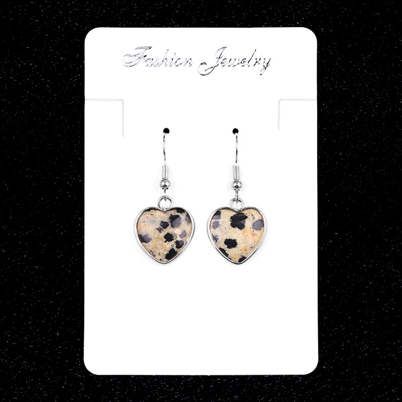 Spotted stones (pair) (silver)