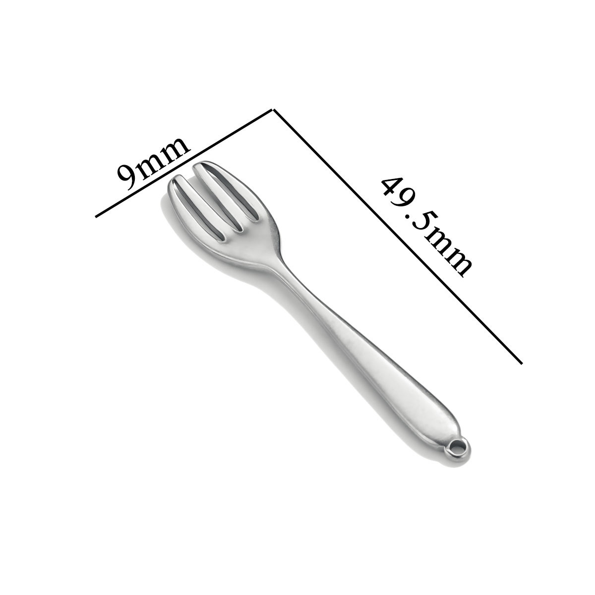 Steel color fork