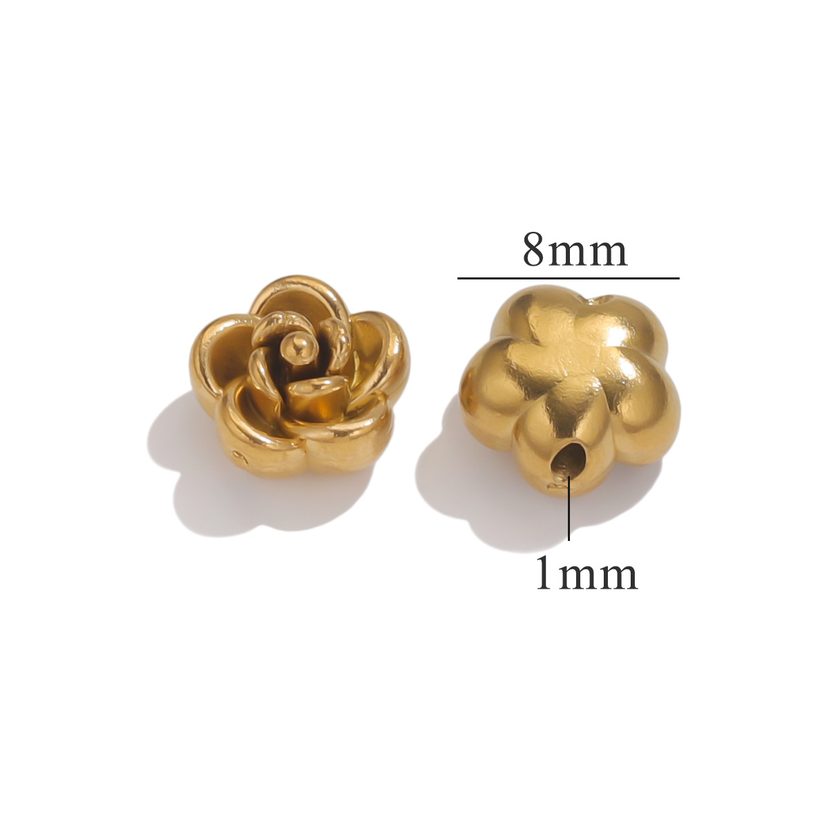 Gold 8mm