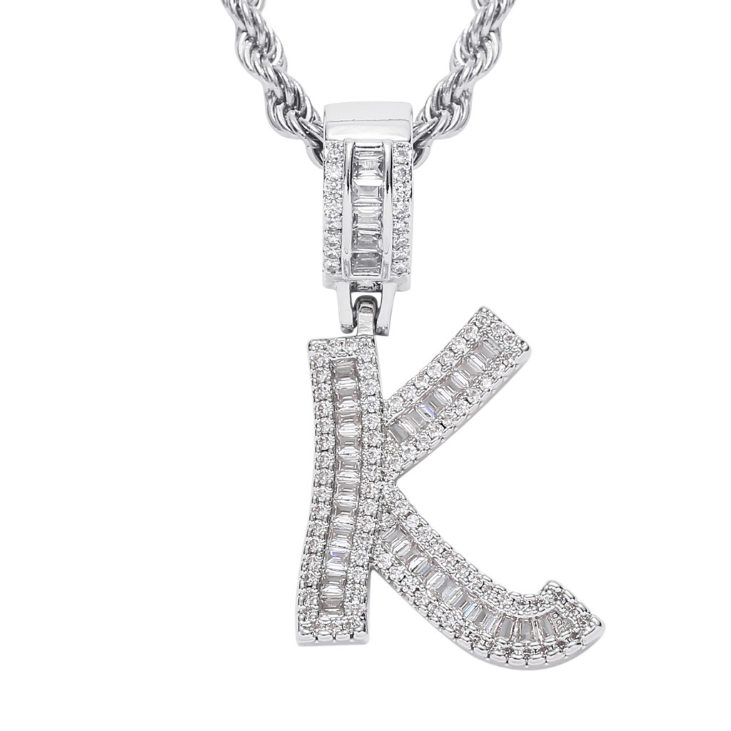 K (silver) + 60cm twist chain