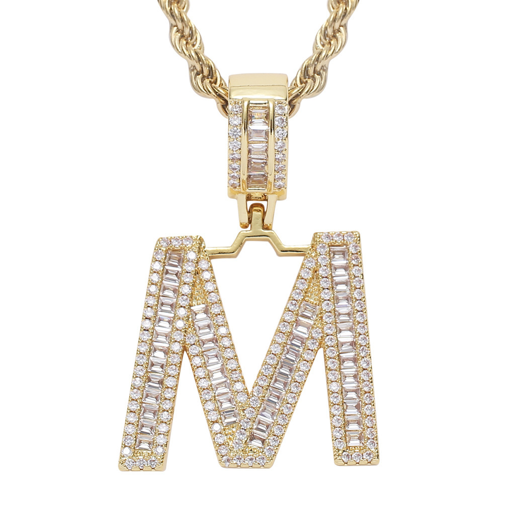 M (gold) + 60cm twist chain