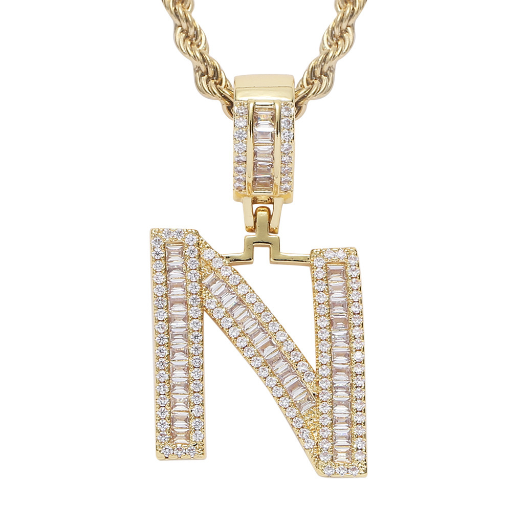 N (gold) + 60cm twist chain