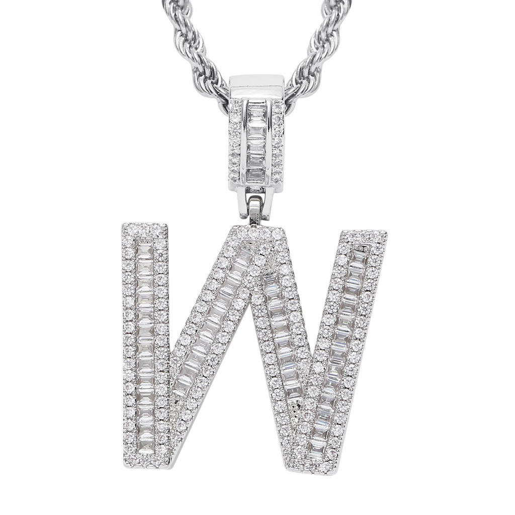 W (silver) + 60cm twist chain