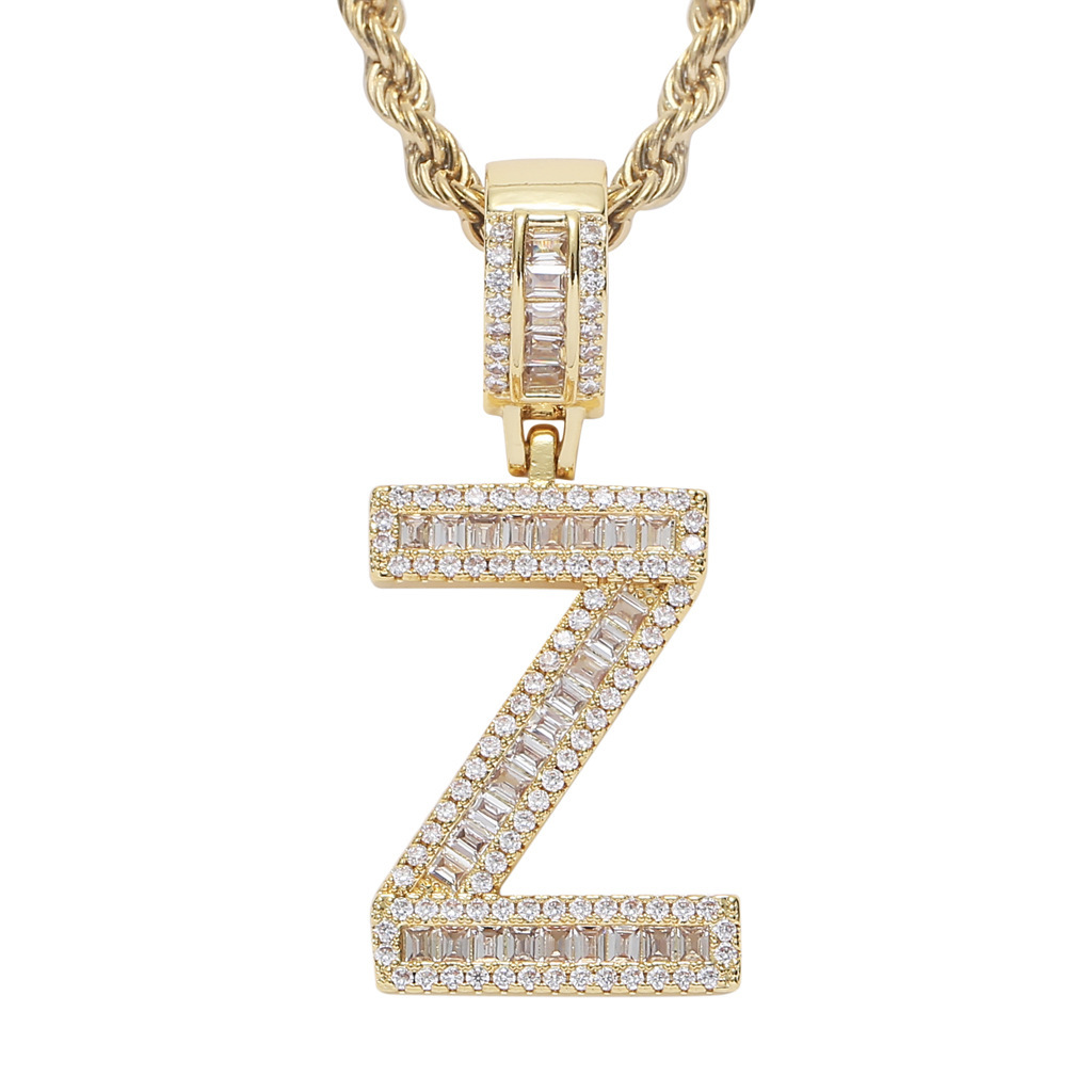 Z (gold) + 60cm twist chain