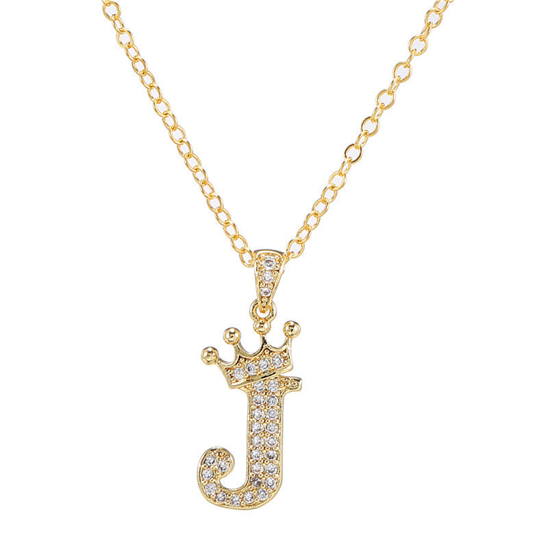 J (pendant chain) gold