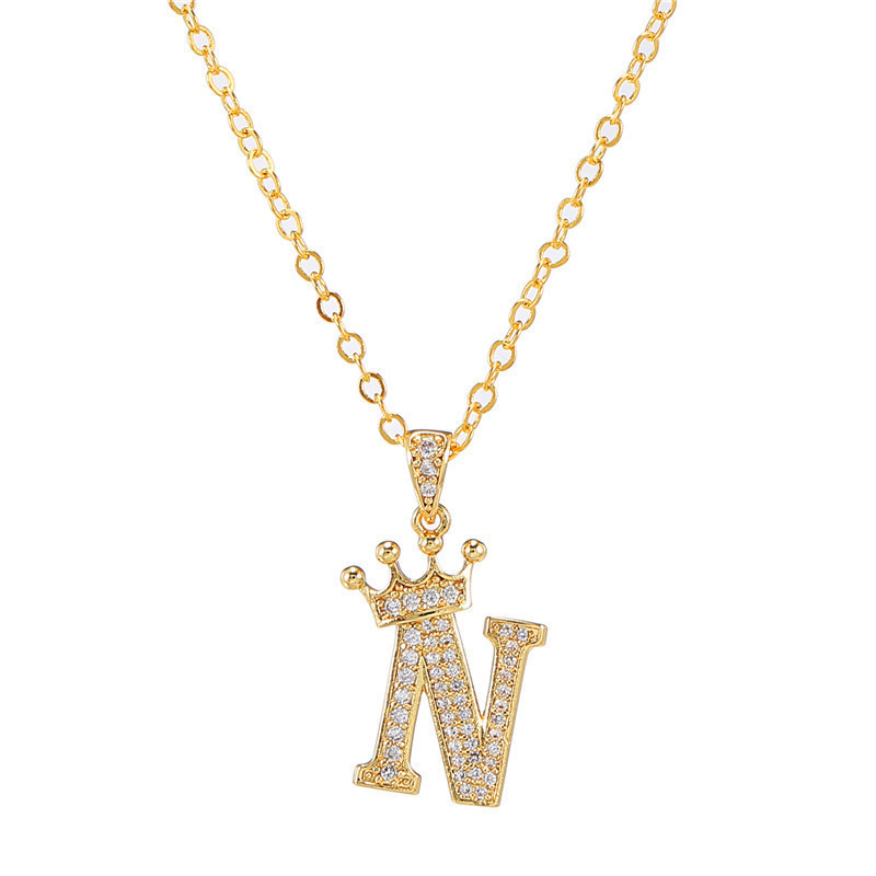 N (pendant chain) gold