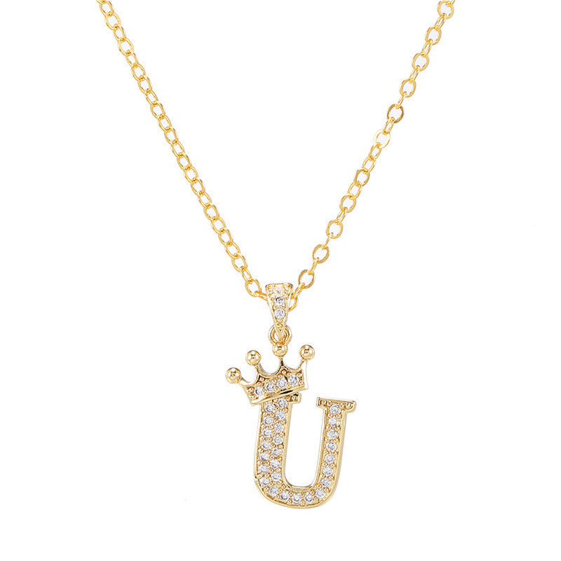 U (pendant chain) gold