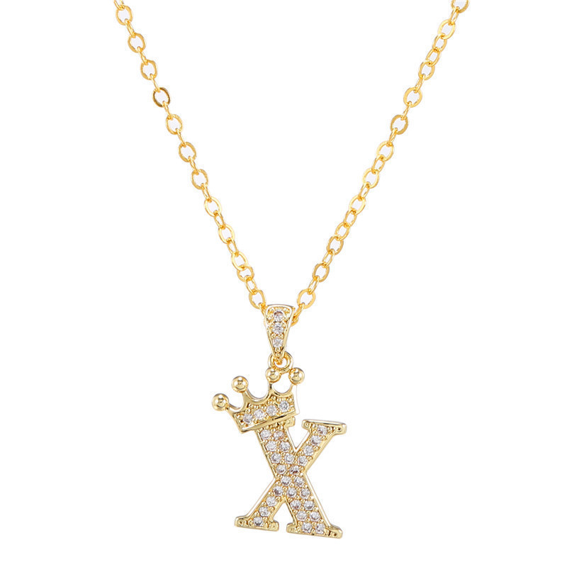 X (pendant chain) gold