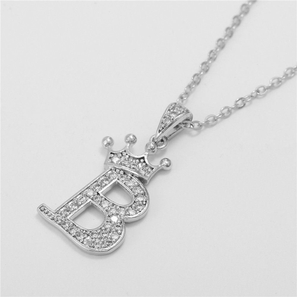 B (pendant chain) silver