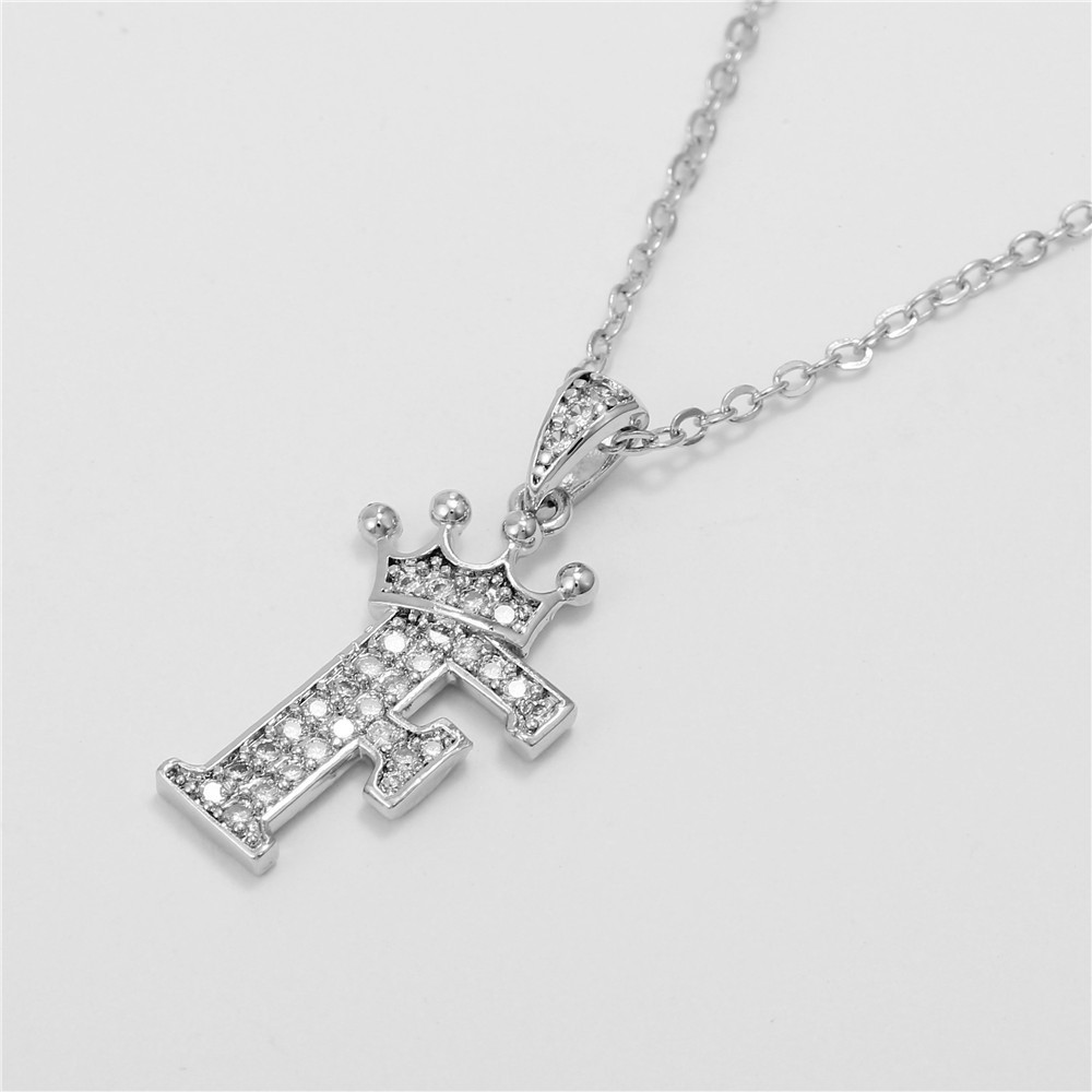 F (pendant chain) silver