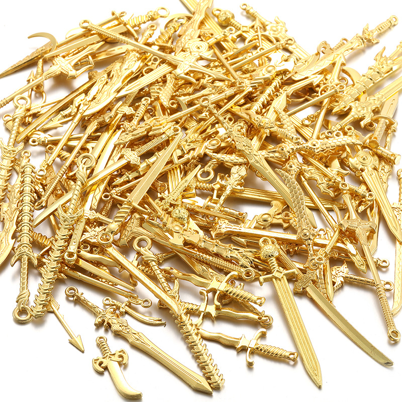 Gold randomly mixed 60 pieces