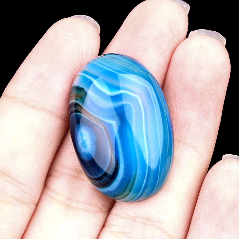 Blue agate