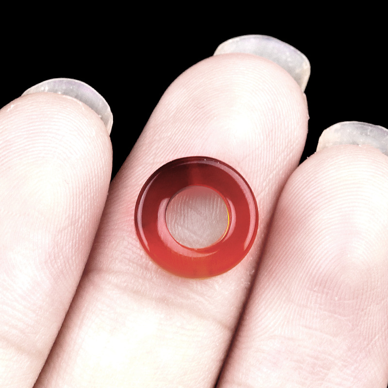 Red agate (10mm circle)