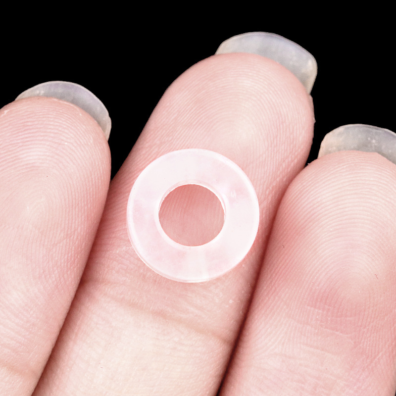 Pink crystal (10mm circle)