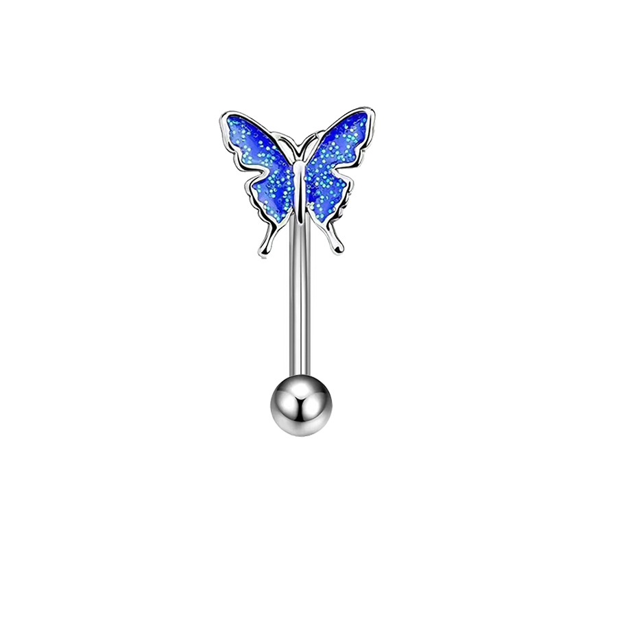 Dripping butterfly-Blue