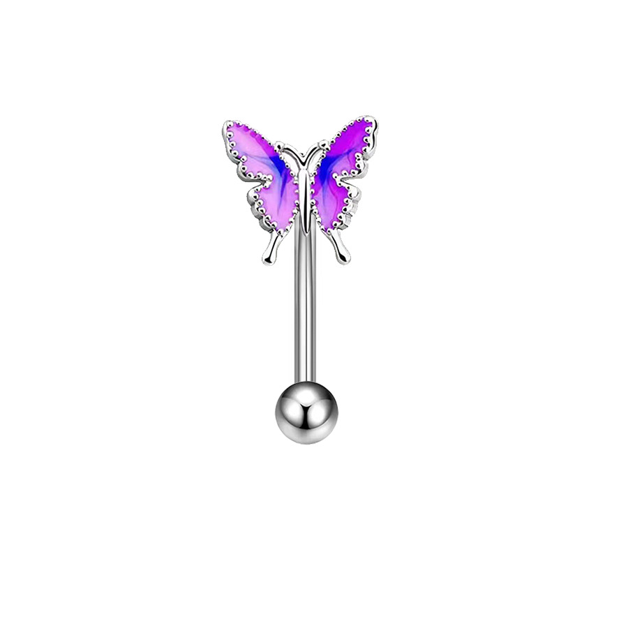 Dripping butterfly-purple