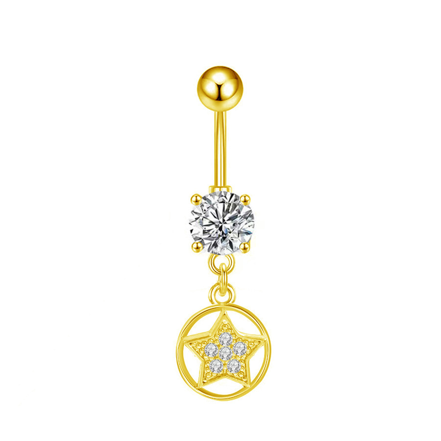 Five-pointed star-gold