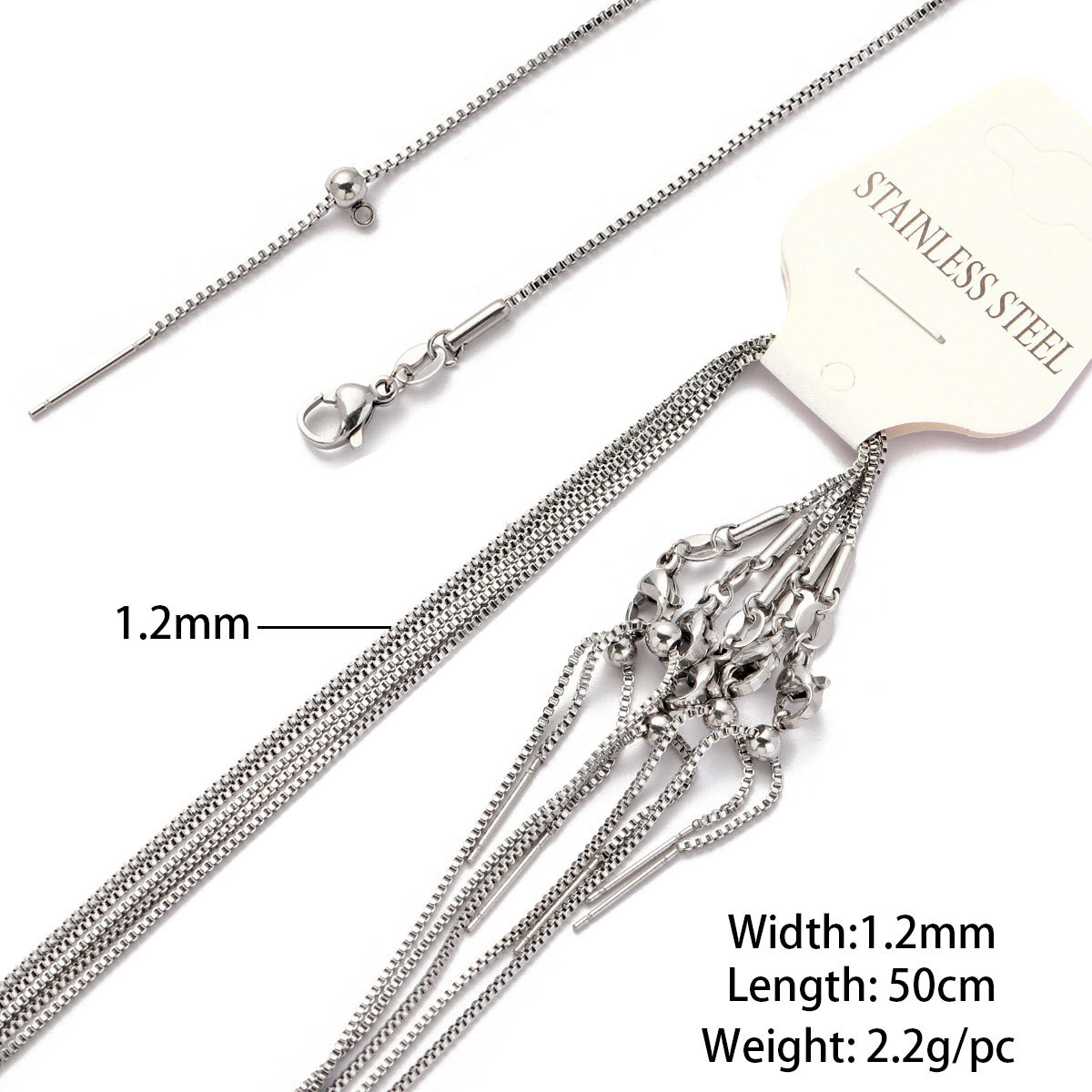 1.2mm box universal chain