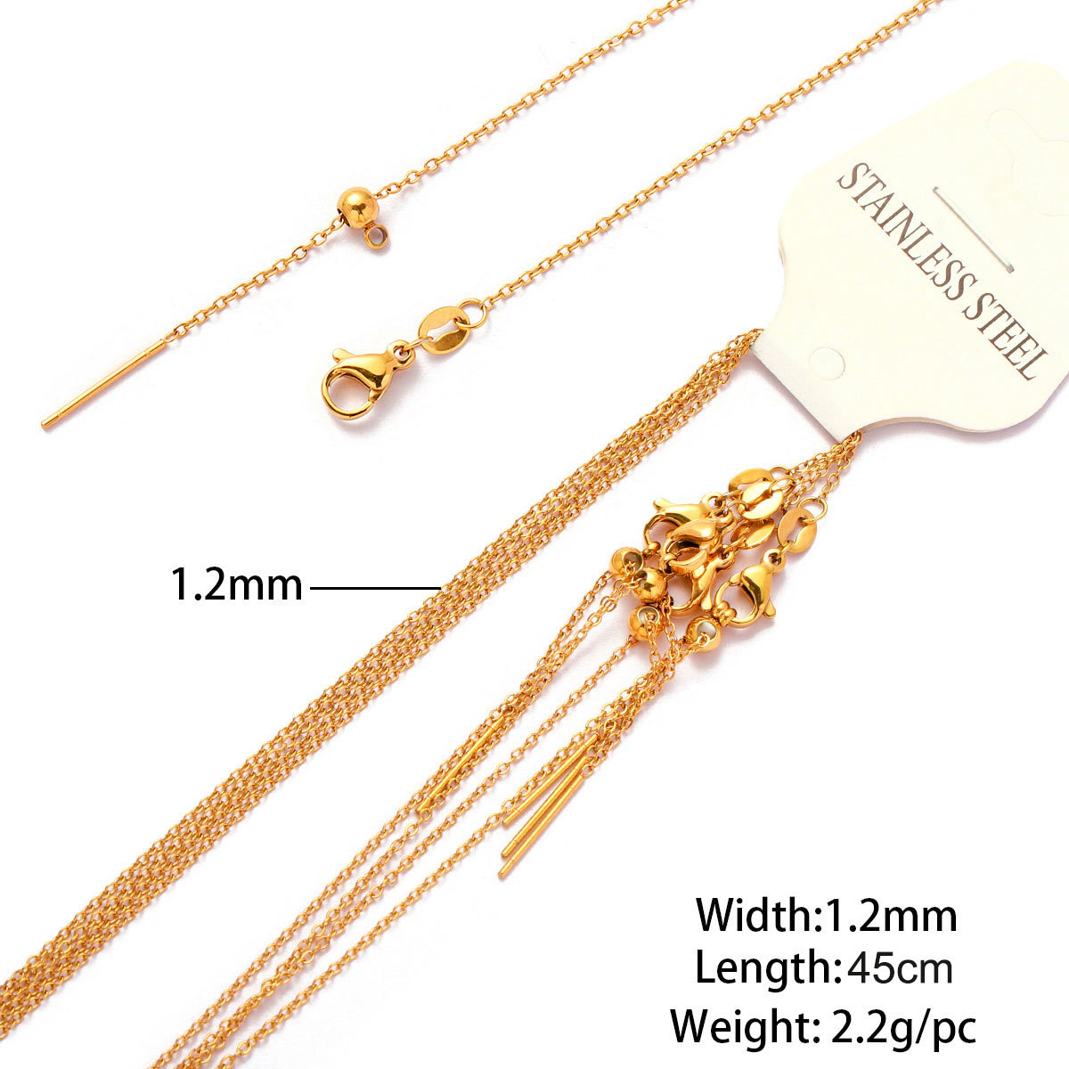 03 cross universal chain gold