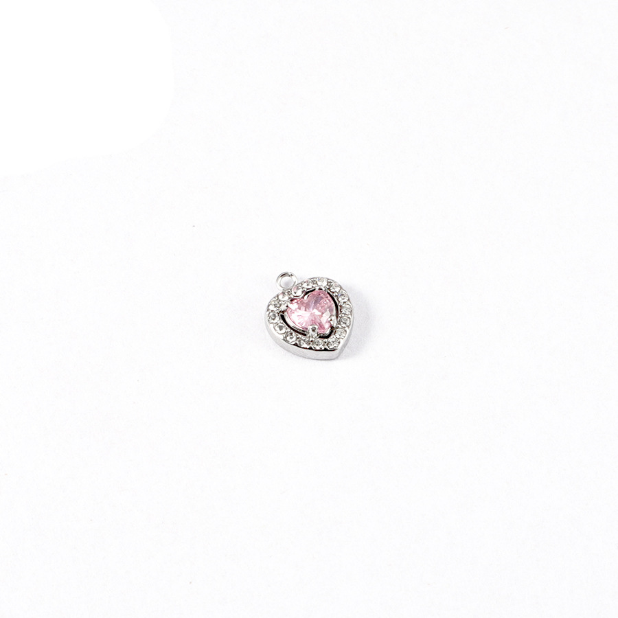 Pink diamond pendant