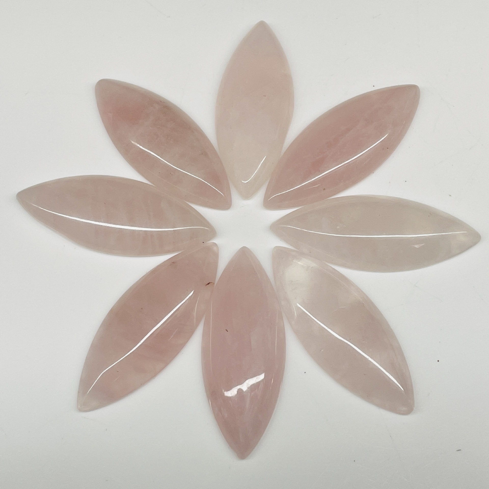 Pink crystal [45*17 * 6MM]]