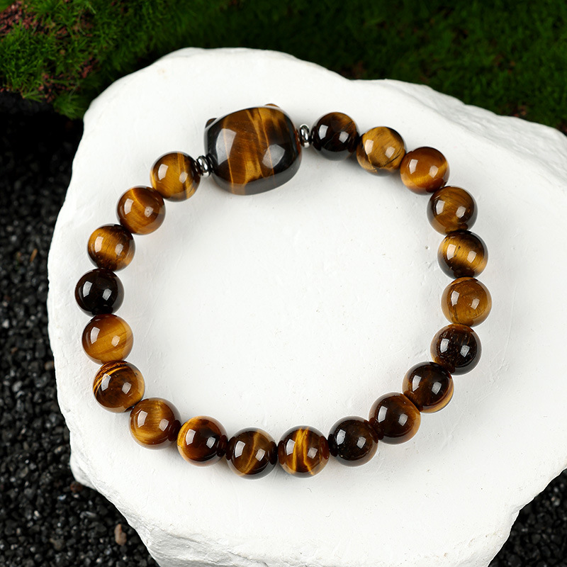 A tiger eye stone