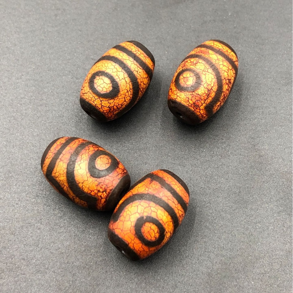 Orange peel fire for two eyes 22*14