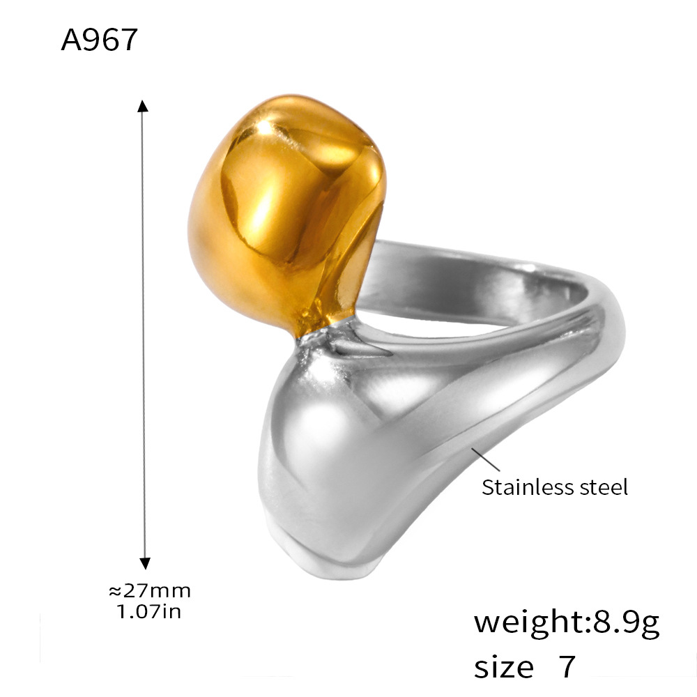 A967-gold ring-no. 6