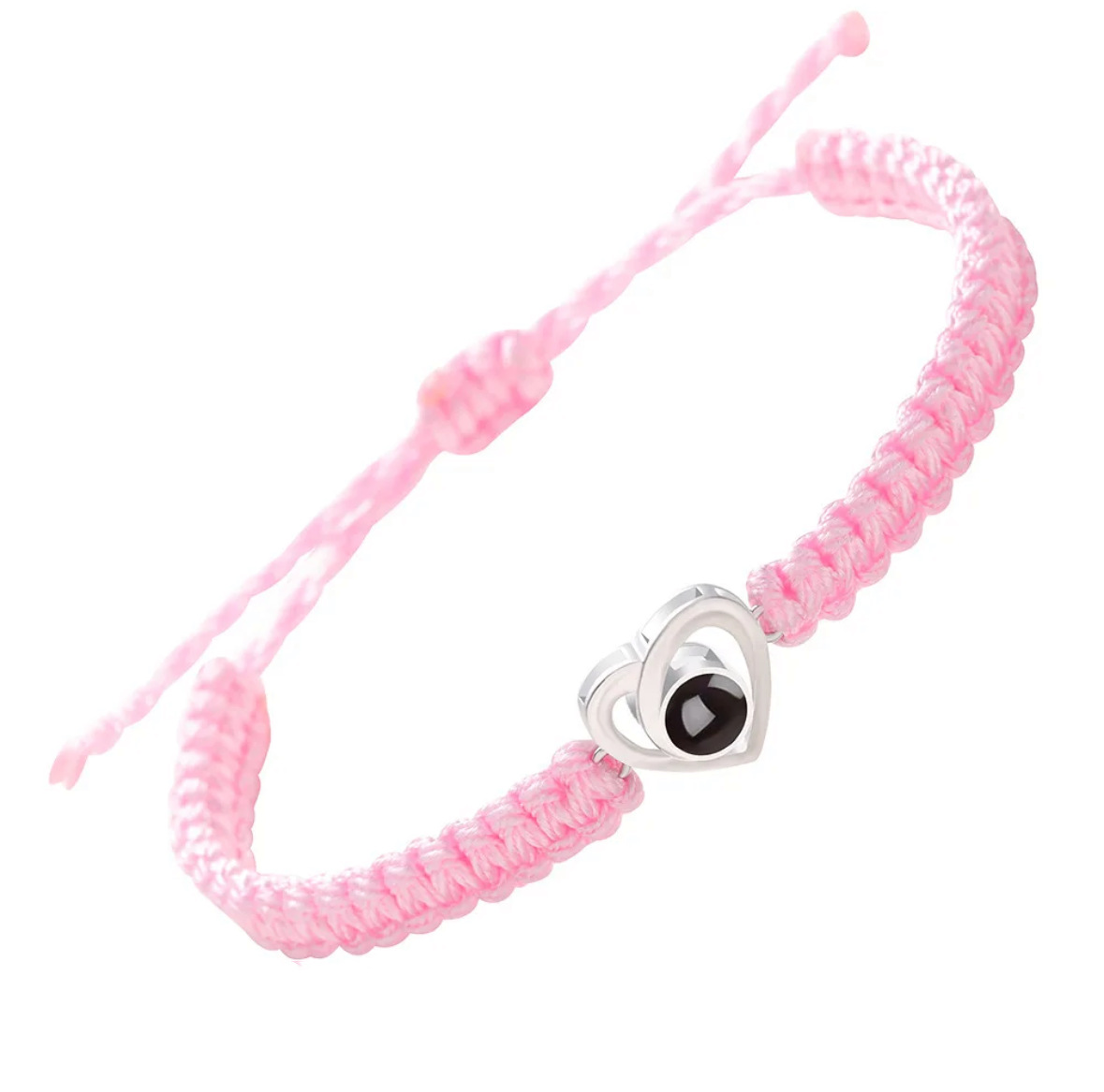 Pink rope white gold