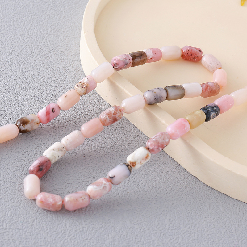 Bucket Bead Pink Opal