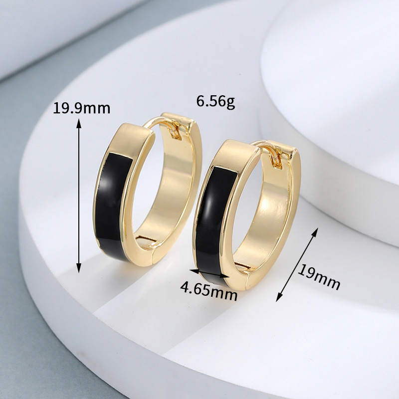 14k gold h-13783 black