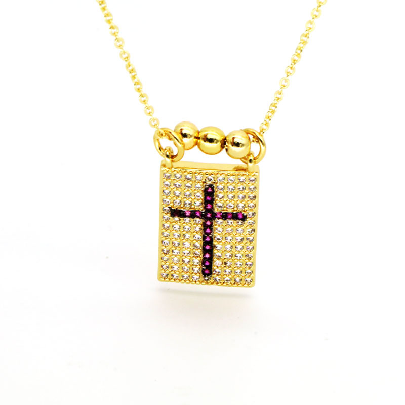 Red Cross Necklace