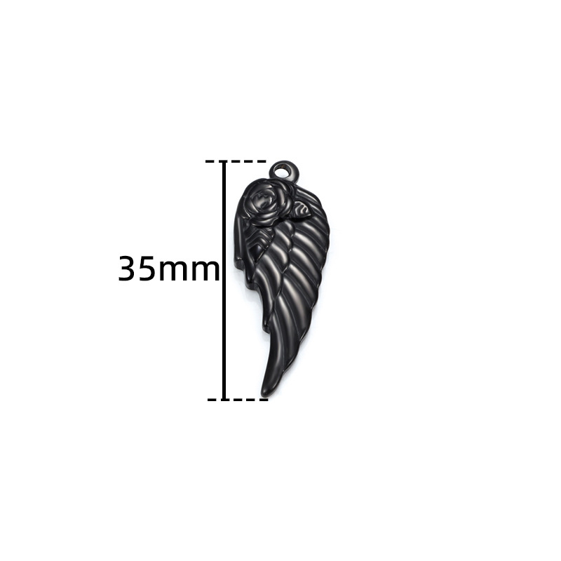 Black rose wings 35mm