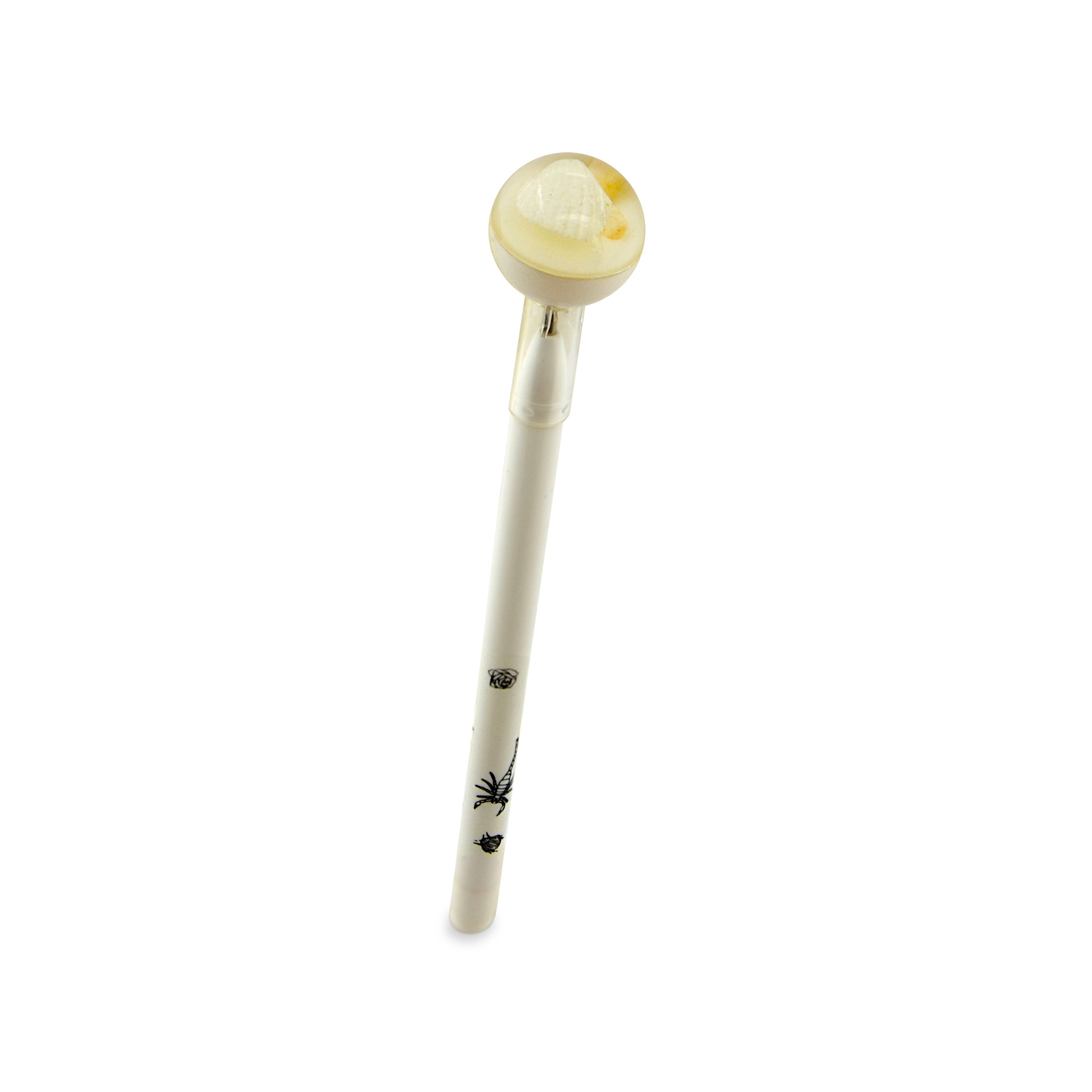 B22S12 luminous white rabbit scallop