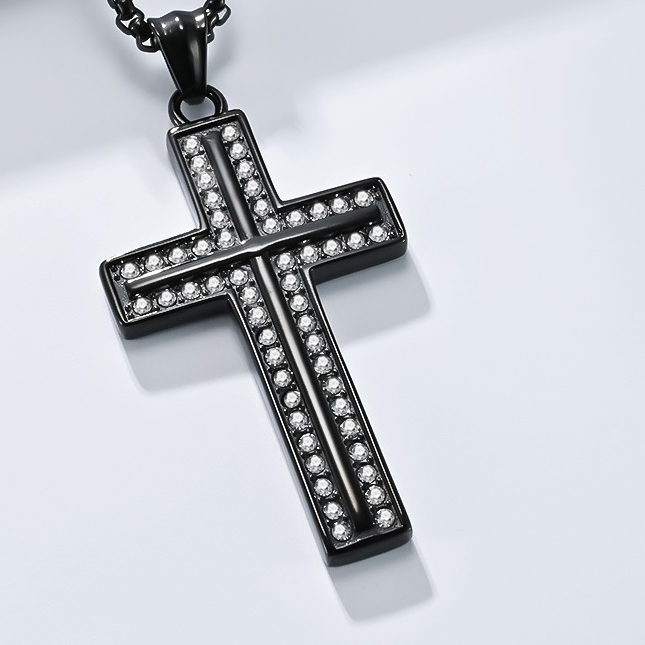 Black single pendant