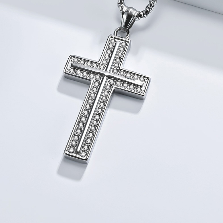 Steel color single pendant