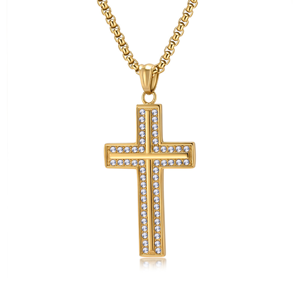 Gold pl001 chain 3*60cm