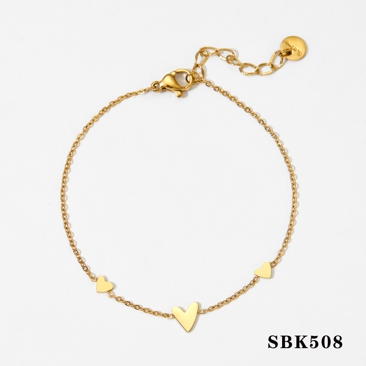 Gold bracelet SBK508