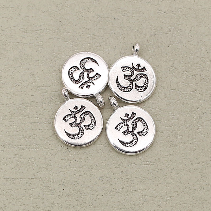D ancient silver 19mm