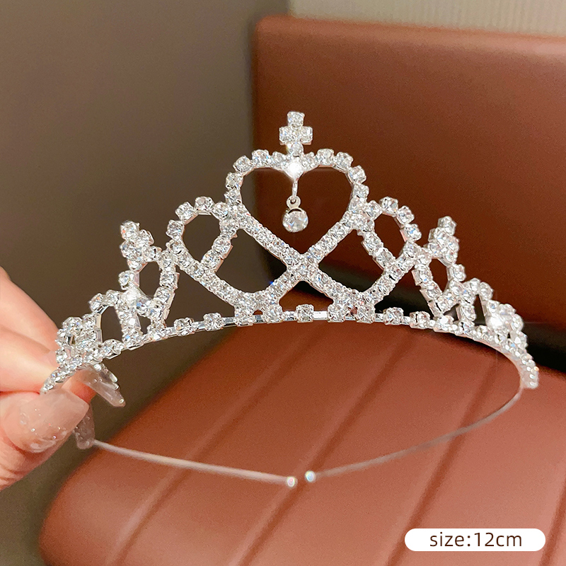 2# love pendant hair hoop