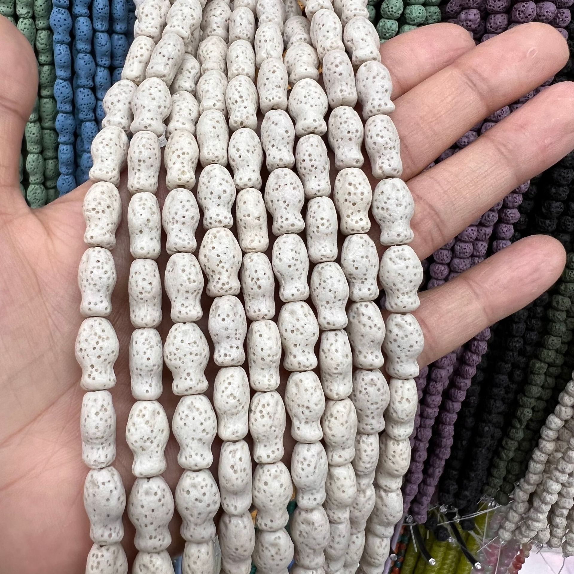 beige white