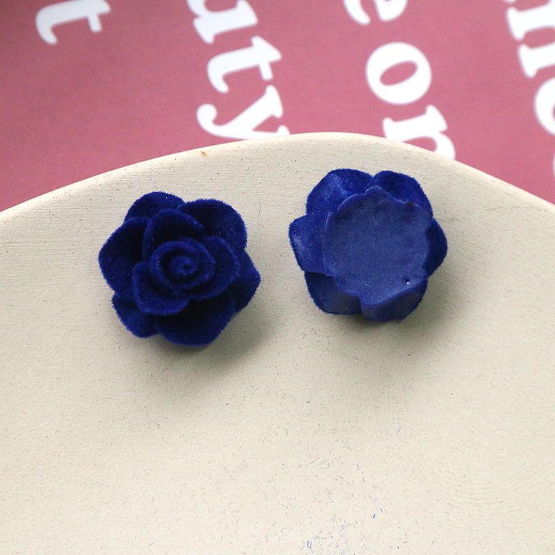 One Klein blue Camellia