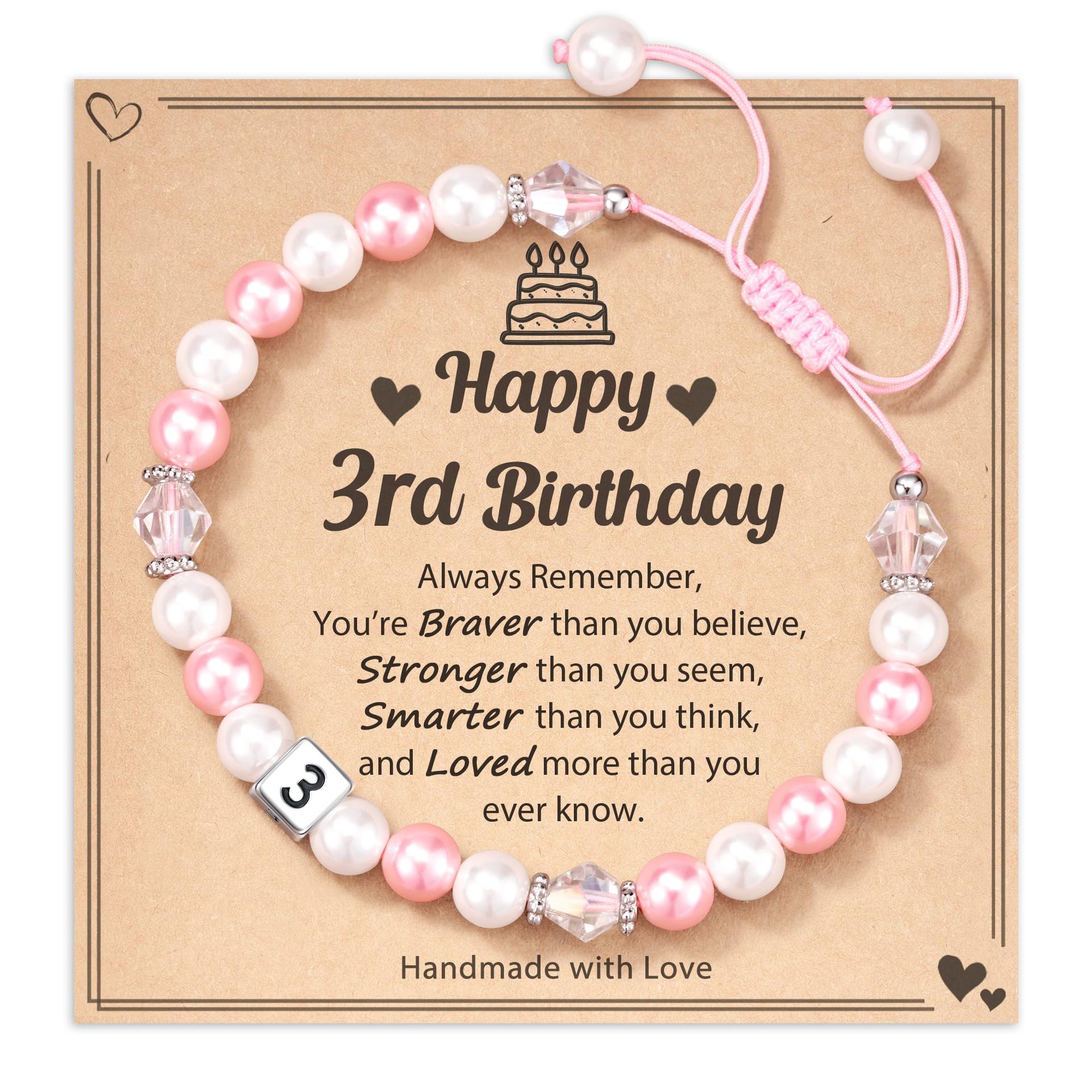 Pearl Bracelet Happy3 Card