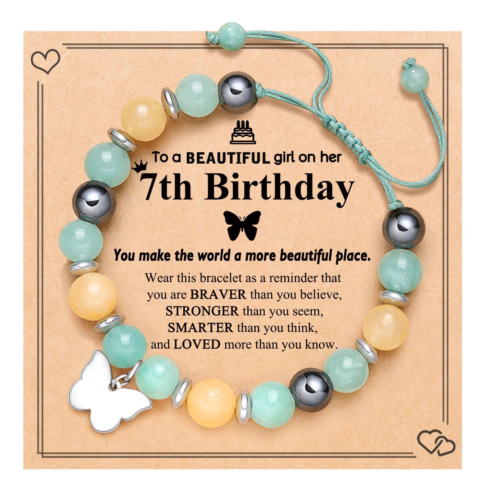 7th birthday Card