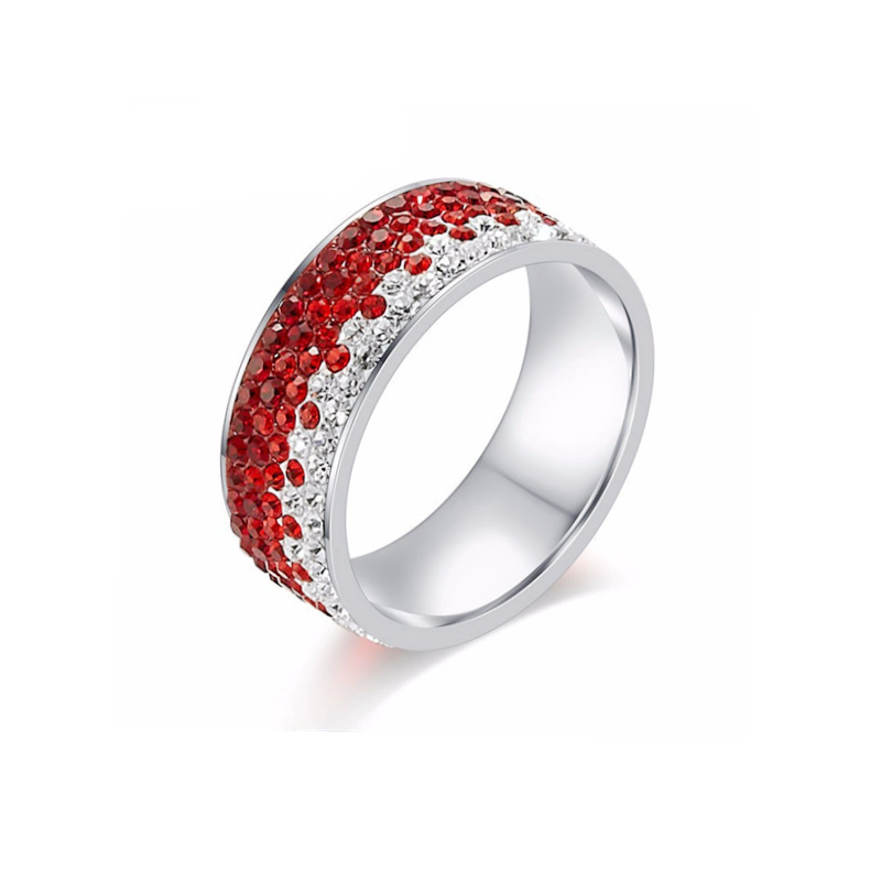 Red and white gradient