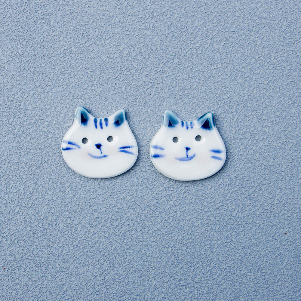 Blue-eared cat